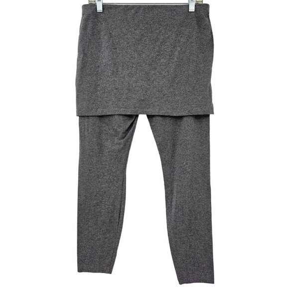 Cabi Skirted M'Leggings Skirted Leggings Heather Gray Women’s Size M Minimalist - Picture 3 of 10